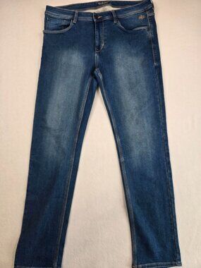 Flying Machine Skinny Jackson Mens Blue Jeans Size 38